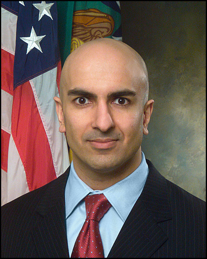 US Dept. of Treasury photo of Neel Kashkari - Public Domain