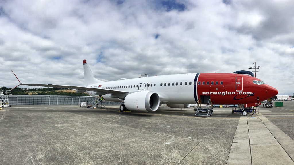 Image: Norwegian's Boeing 737 Max
