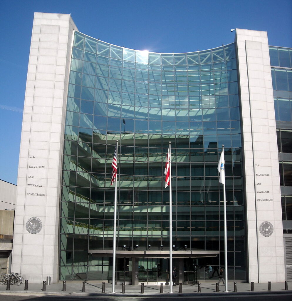 U.S. Securities and Exchange Commission headquarters in Washington, D.C., Credit: AgnosticPreachersKid - Own work, CC BY-SA 3.0,